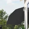 vidaXL Balkon Sichtschutz 140 x 140 cm Polyester Anthrazit Produktbild-Vorschau 2