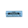 A single blue lithium battery with black text and symbols on a white background. Podgląd zdjęcia produktu