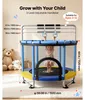 Mini-trampolino per bambini con maniglia di sicurezza, rete Anteprima dell’immagine prodotto 5