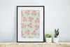 MuchoWow® Gerahmtes Poster Sommer - Sonnenschirme - Produktbild-Vorschau 6