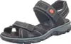 Rieker Damen Echtleder Sandalette schwarz, Damen:38 EU Produktbild-Vorschau 69