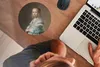 MuchoWow® Mauspad Mousepad Porträt eines Mädchens in Blau - Produktbild-Vorschau 3