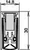 Guarnizione per porta Schall-Ex® L-15/30 WS 1-880 Anteprima dell’immagine prodotto 13