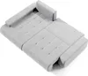 Ecksofa Schlafsofa ELMO Stoff Monolith Honiggelb Ottomane Produktbild-Vorschau 2