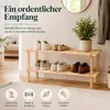 Schuhregal Holz zwei Ebenen Produktbild-Vorschau 8