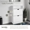tectake® Schuhschrank Calea 60 x 24 x 102 cm Produktbild-Vorschau 4
