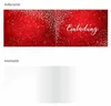 10 Klapp-Einladungskarten Rot Glitzer inkl. 10 weißen Produktbild-Vorschau 3