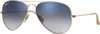 Ray-Ban Damen Aviator Sonnenbrille, Silber (003/3f), 55 mm Produktbild-Vorschau 4