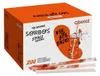 SORBOS pailles comestibles - orange (200 pièces) Voir les images du produit 1