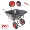 BPA Großmuldenkarre Zweirad Schubkarre Stall Hofkarre Produktbild-Vorschau 1