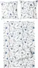 Erwin Müller Bettwäsche blau-weiß 1x 135x200 cm + 1x 40x80 Produktbild-Vorschau 1