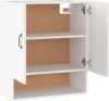 vidaXL Nástěnná skříňka bílá 60x31x70 cm Dřevěný materiál Náhled obrázku produktu 7