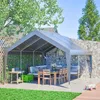 Garagenzelt 6x4x3m mit aufrollbare Fenster, wasserdichter Produktbild-Vorschau 8