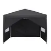LARS360 Pavillon 3x3m Faltpavillon Wasserdicht Dunkelgrau Produktbild-Vorschau 1
