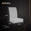 Ruhhy 25991 Elastický poťah na stoličky 6 ks, svetlosivý Náhľad obrázku produktu 2