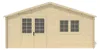 Abri de jardin en bois - 36m2 - 6x6m - Ep. 40mm - Couleur: Voir les images du produit 5