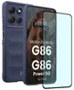 Robuste Handyhülle + gehärtetem Glas für Motorola Moto G86 Produktbild-Vorschau 1
