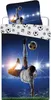 A duvet cover with a soccer theme, featuring a player in action and soccer balls. Náhľad obrázku produktu