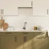 vidaXL Nábytkové úchyty 10 ks čierne 128 mm nerezová oceľ Náhľad obrázku produktu 4