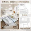 Łóżko piętrowe 90x200 cm i 140x200 cm, metalowa rama z Podgląd zdjęcia produktu 6