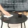 Outsunny Stahl Gartenmöbel Set 4 Personen wetterfest Produktbild-Vorschau 7