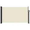 vidaXL Marquise latérale extensible Crème 120x600 cm Voir les images du produit 3