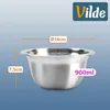 Vilde | Kuchyňská mísa nerez 16 cm - Mísa na míchání 900 ml Náhled obrázku produktu 4