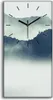 Wandkunst Leinwand Bild Uhr 30x60 Malerei Asiatisches See Produktbild-Vorschau 1