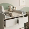 Wickelkommode Vicco Emma Weiß/Sonoma 80 x 110.2 cm mit 5 Produktbild-Vorschau 4