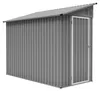 4'x8' Metall-Gartenschuppen, Anbau-Schuppen mit Voir les images du produit 16