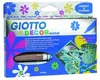 Giotto Fasermaler Decor Metal 5er Kartonetui, Multi, Produktbild-Vorschau 7
