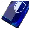 A close-up of a phone screen protector with a digital shield graphic. Náhled obrázku produktu