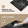 KitchenYeah© Herdabdeckplatte Schwarz - Mosaik - Abstrakt - Produktbild-Vorschau 2