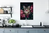 MuchoWow® Gerahmtes Poster Katze - Blumen - Tiere - Produktbild-Vorschau 3