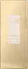 A close-up of a gold perfume box with a white label. Produktbild-Vorschau