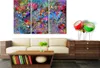 Italienischer Leinwand Leinwandbild - World Map: Colourful Produktbild-Vorschau 2