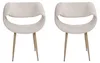 Modern 2x Stühle Polsterstuhl Luxus Sessel  Lehnstuhl Produktbild-Vorschau 1