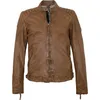 Gipsy - Herren Lederjacke Bikerjacke Lammnappa cognac braun Produktbild-Vorschau 1