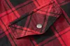 Brandit - CHECKED FLANELL Shirt rot / schwarz - 5XL Voir les images du produit 13