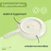 Medi-Inn Bettpfanne aus Kunststoff, wiederverwendbares Produktbild-Vorschau 4