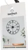 A tag with a product image of a wall clock. Produktbild-Vorschau