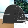 A collage of images showing a bicycle tent in different weather conditions and environments. Anteprima dell’immagine prodotto
