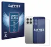 A product box for screen protectors and a phone with screen protectors. Produktbild-Vorschau