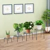 4x Blumenhocker Set Blumenständer Pflanzenhocker Produktbild-Vorschau 6