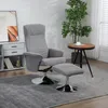 HOMCOM Relaxsessel mit Fußhocker 360°drehbarer Produktbild-Vorschau 2