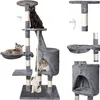 Maison pour chats à plusieurs étages 118 cm Fixation murale Voir les images du produit 1