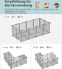 SONGMICS 2er set Kleintierkäfig, Freigehege mit Produktbild-Vorschau 3