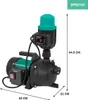 Vonroc Gartenpumpe selbstansaugend - Automatische Produktbild-Vorschau 2