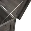vidaXL Gartentruhe Anthrazit 99x49,5x58,5 cm Massivholz Produktbild-Vorschau 7