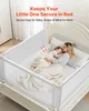 VEVOR Protezione per letto in 3 pezzi, protezione per letto Anteprima dell’immagine prodotto 2